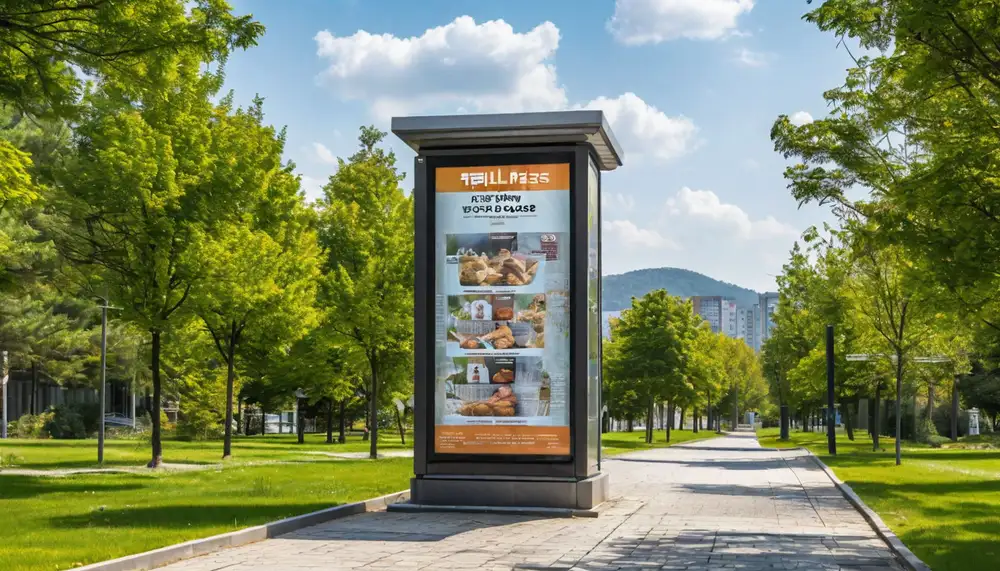 Реклама на пилларсах: преимущества и заказ