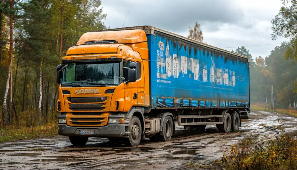 Ремонт тентов на грузовиках