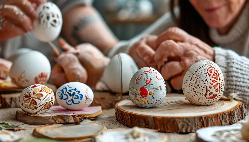 Резьба по яичной скорлупе - новая бизнес-идея