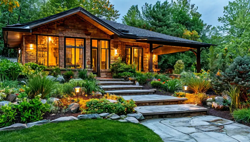 Садовые фонари в виде камыша