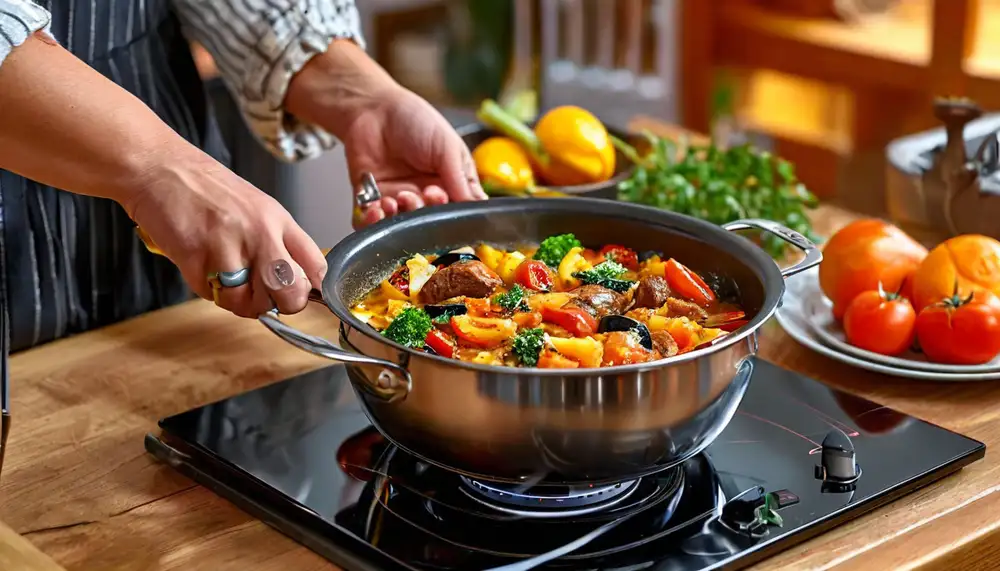 Самопомешивающая кастрюля Hammacher Schlemmer