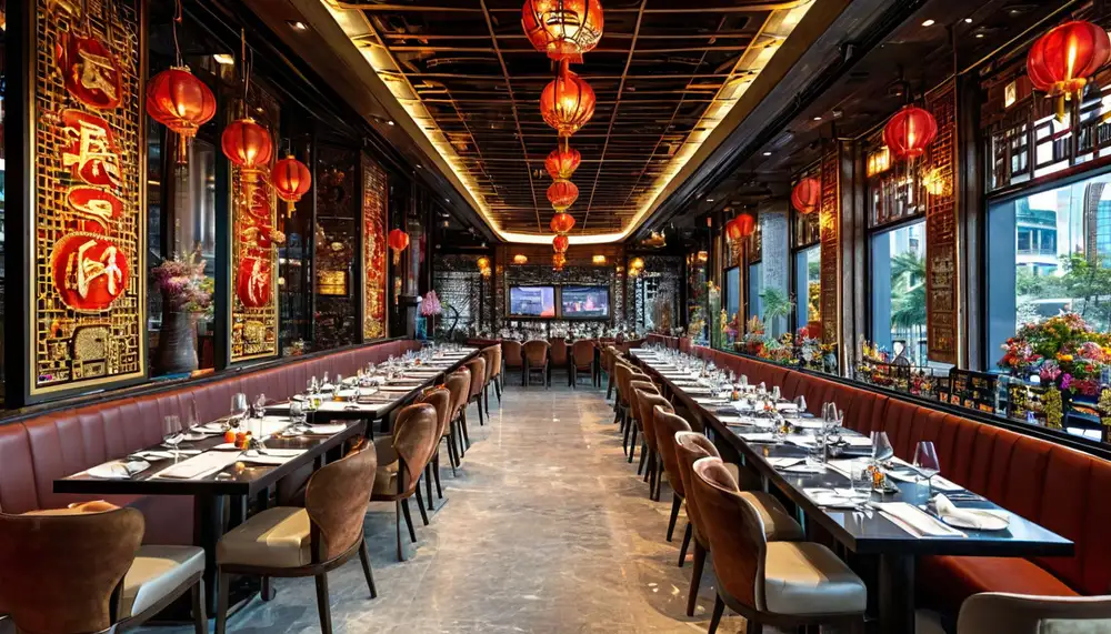 Сенсорный ресторан в Шанхае