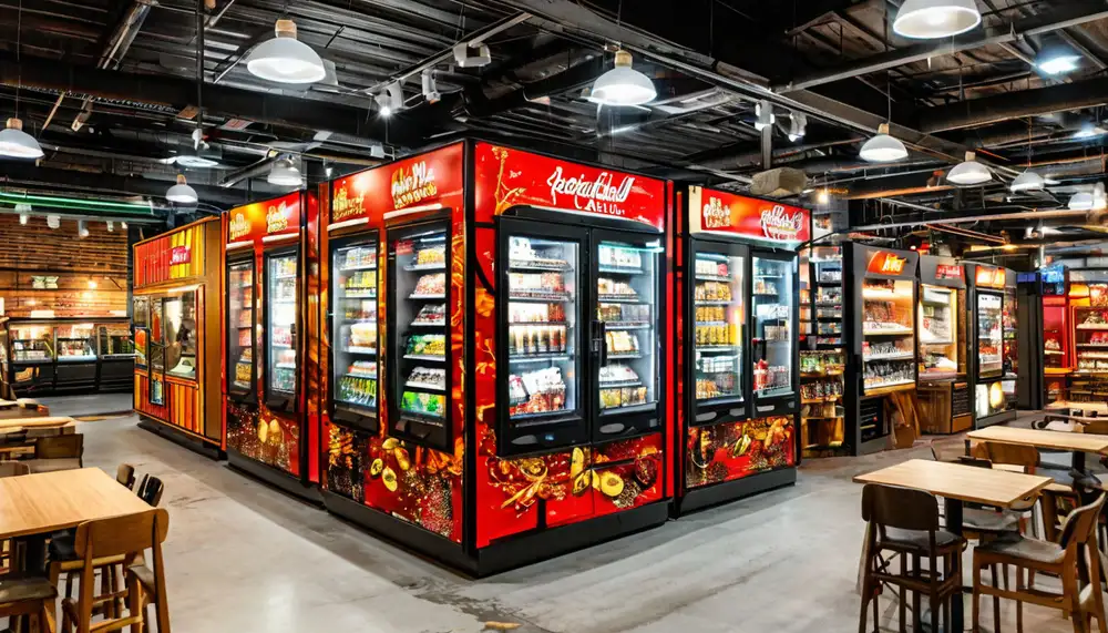 Сеть автоматов для кофе