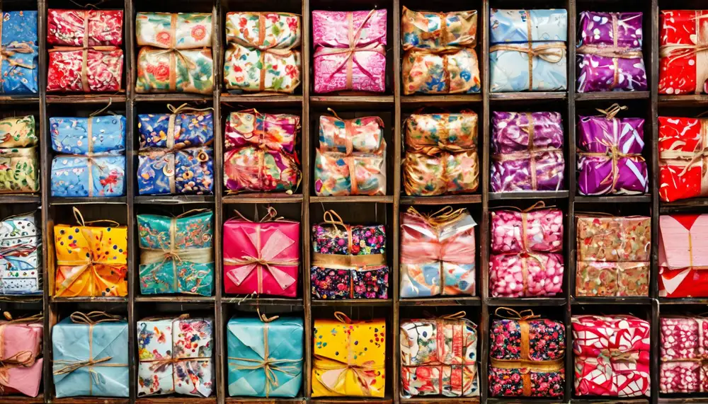 Сеть точек упаковки подарков: локации и упаковщики