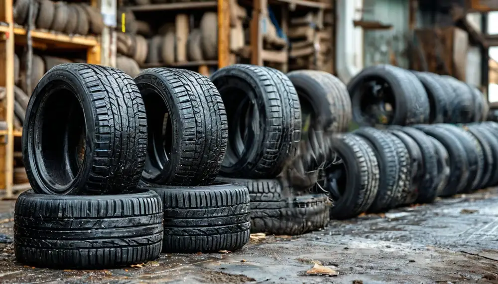 Сезонное хранение шин: организация и условия
