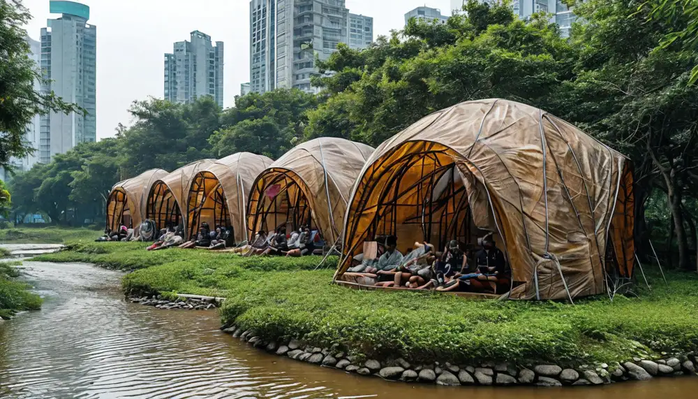 SHAIR - временные укрытия для пострадавших
