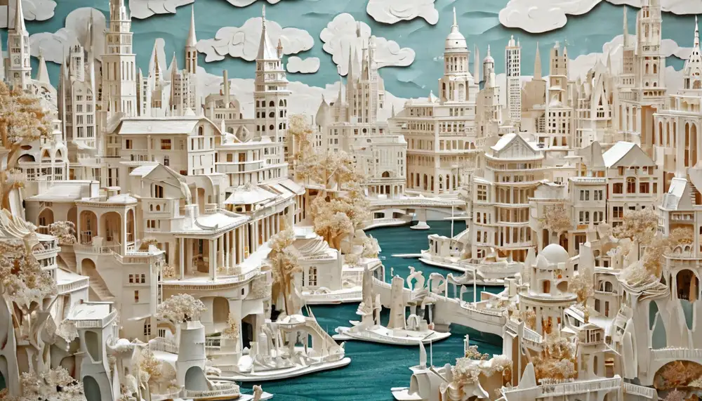 Скульптуры из бумаги: искусство и креатив