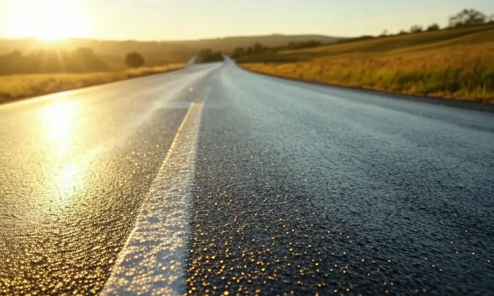 Соленый асфальт: инновационное покрытие