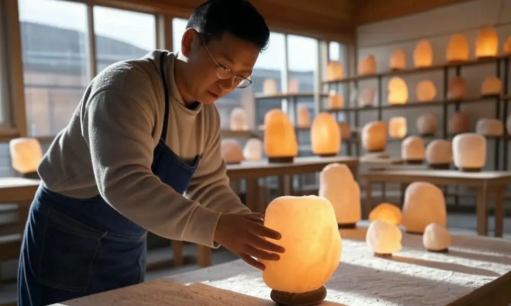 Соляные лампы: производство и продажа