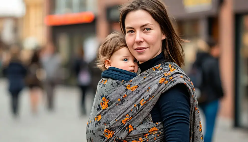 Спортивный слинг для мам