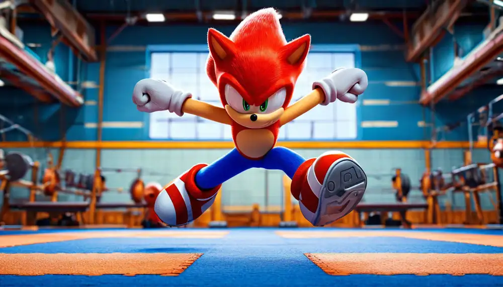 Спортивный зал Sonic Forces