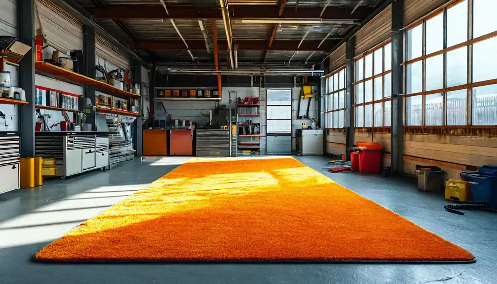 Сверхпрочный коврик для гаража