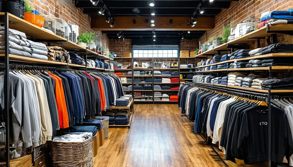 Магазин одежды без затрат