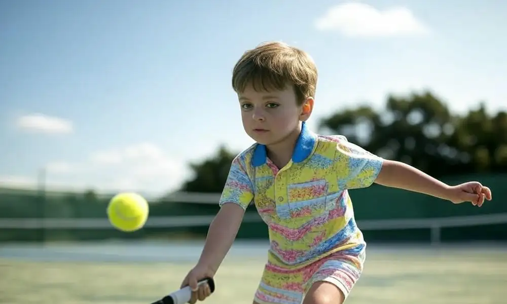 Теннис для малышей: спорт с детства