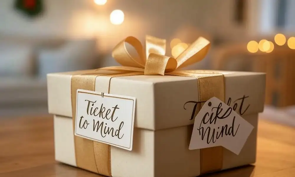 Уникальный подарочный сервис Ticket to Mind