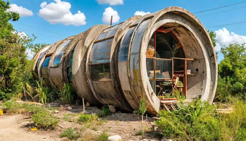 Трубоотель: необычное жилье