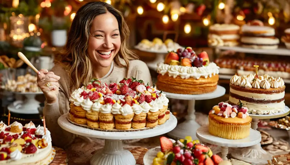 Творожные торты с надписями троллей