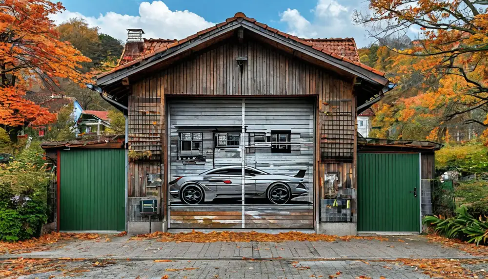 Украшение гаражей 3D