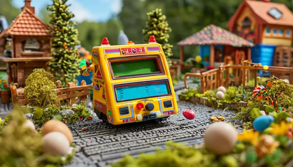 Уличный аттракцион Ну, погоди!