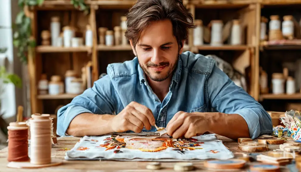 Уникальные вышитые портреты: необычный подарок для близких