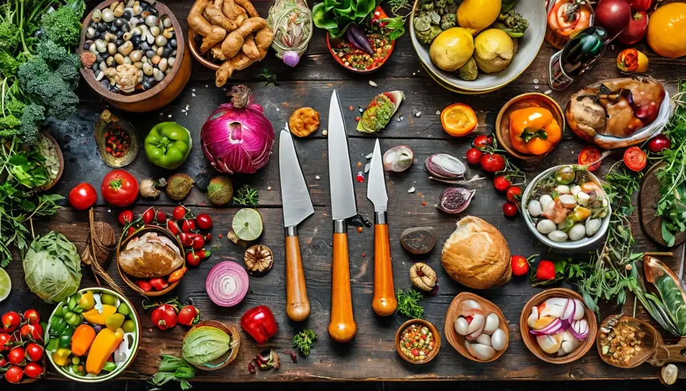 Уникальный набор ножей Нож в ноже