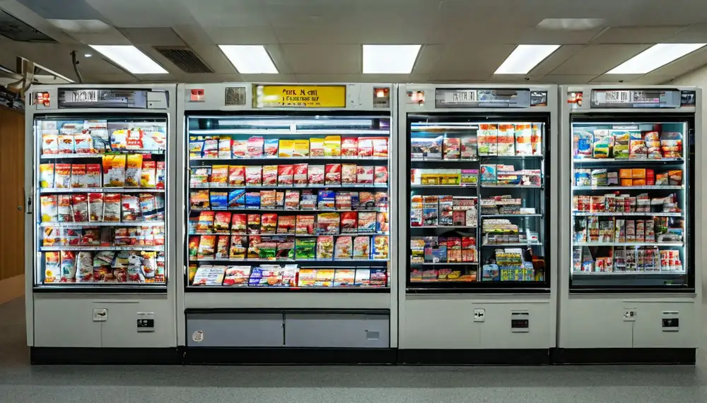 Установка автомата по продаже прессы