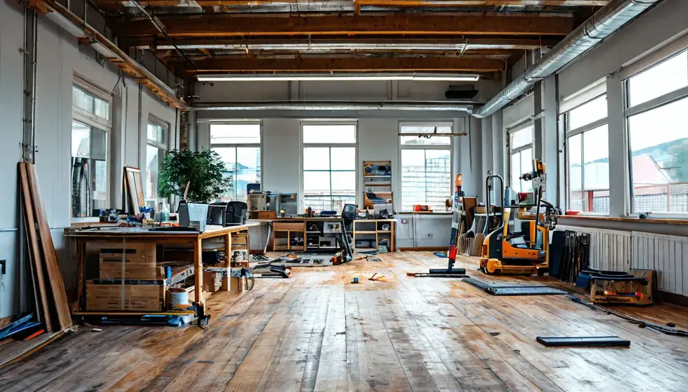 Установка натяжных потолков: регистрация и оборудование