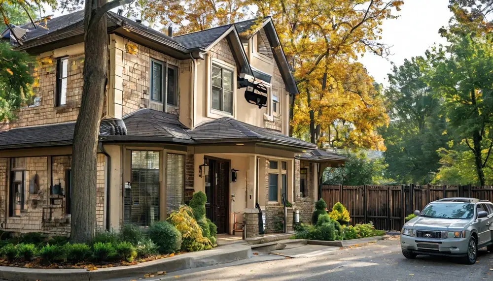 Установка охранных систем