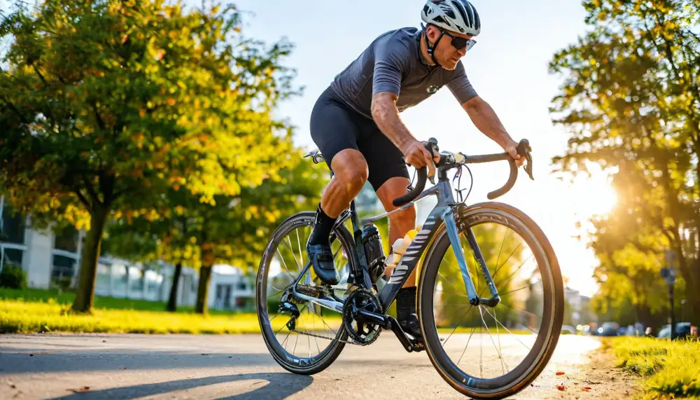 Уникальный велосипед с ручным приводом