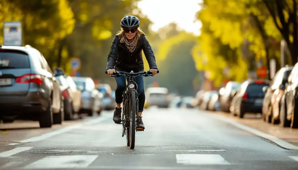 Велосипедный рюкзак с светодиодами