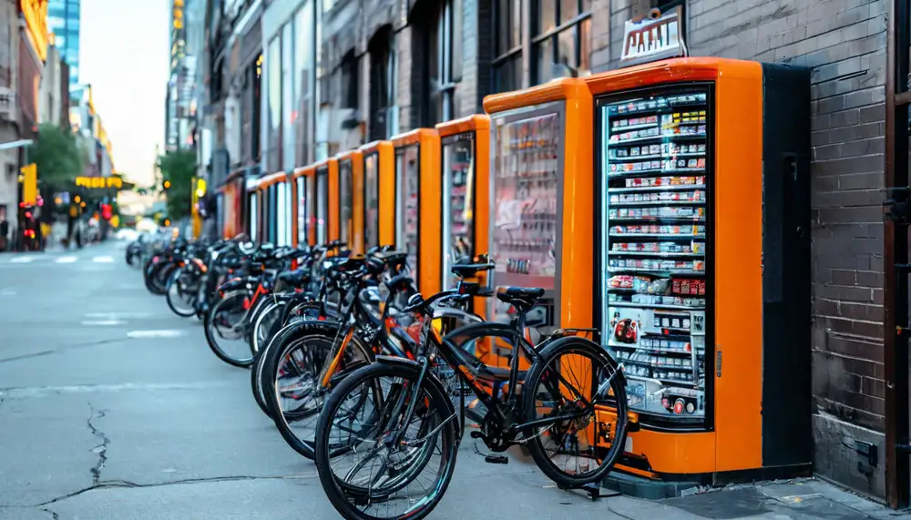 Вендинговые автоматы для велосипедов