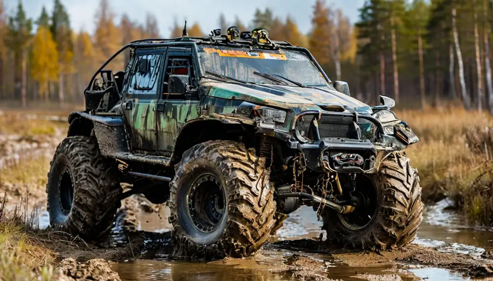 Вездеходный салон: реализация и выставка