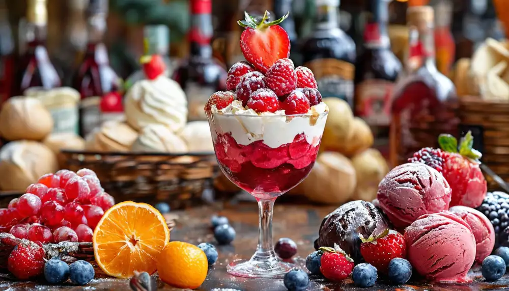 Винное мороженое Mercer: уникальный продукт