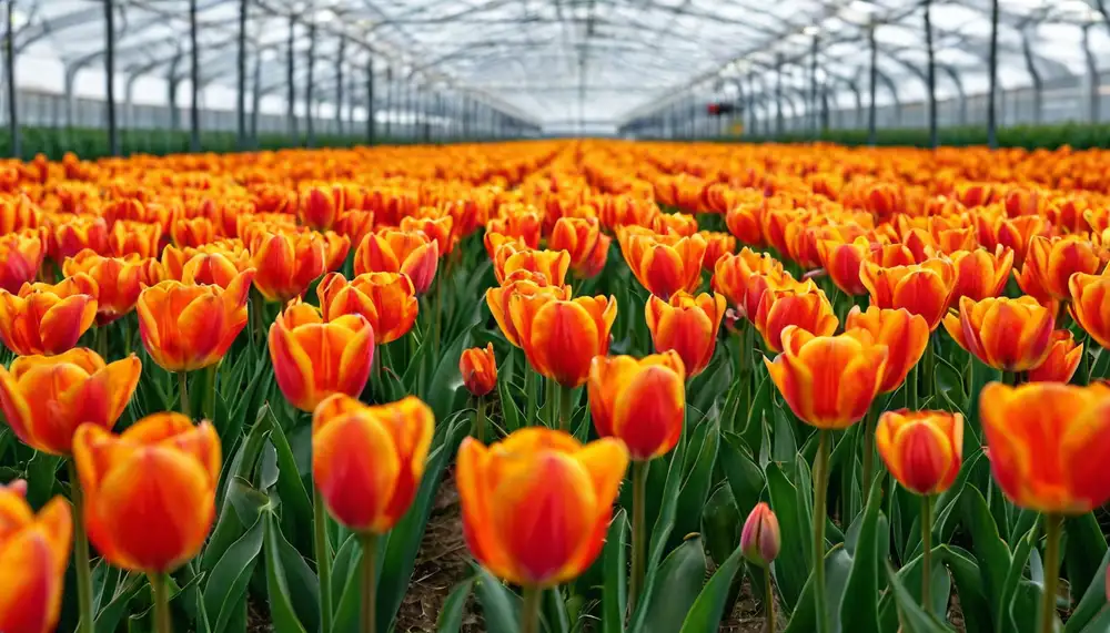 Выращивание тюльпанов в теплице: прибыльный бизнес