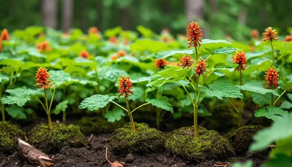 Выращивание женьшеня