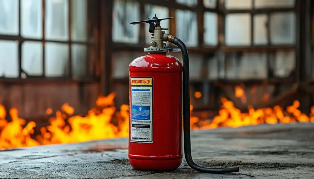 Заправка порошковых огнетушителей