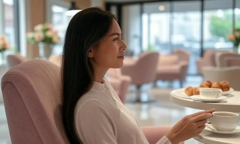 Завтрак в салоне красоты