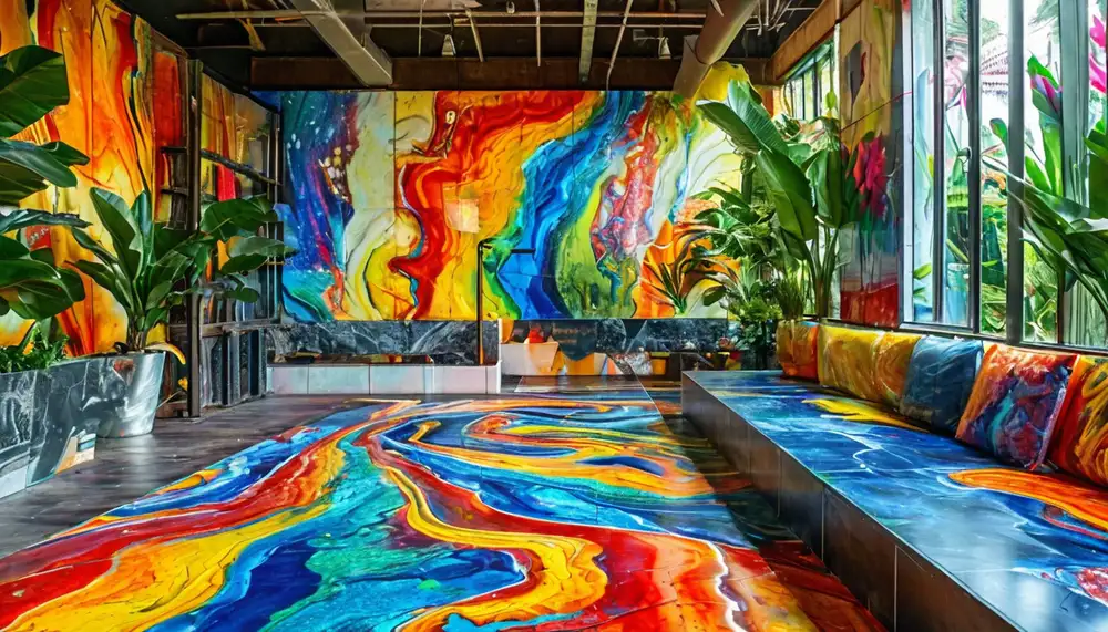 Живая плитка: инновация в интерьере