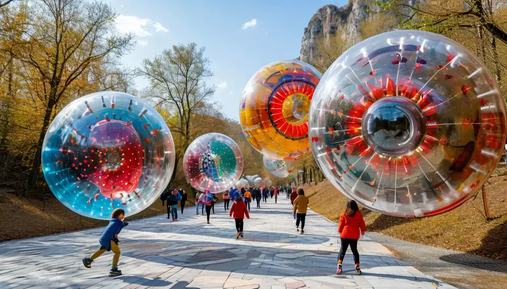 Зорбинг: бизнес-идея и трассы